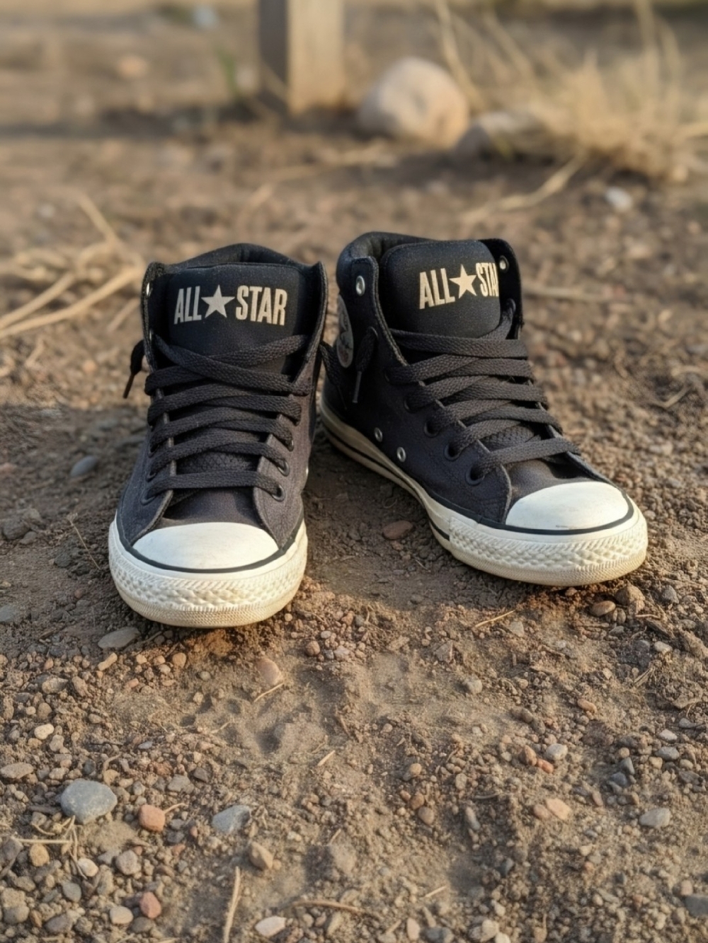 Converse All Star Kids' Black High-Top Sneakers